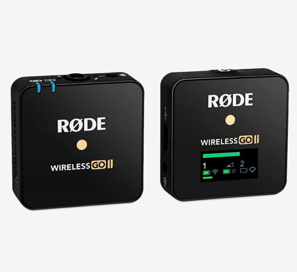 Rode WIRELESS GO II. Sistema de micrófono inalámbrico.